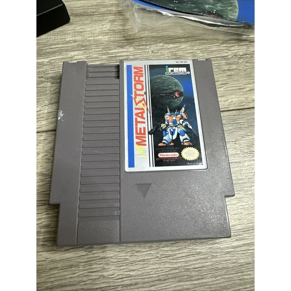 Metal Storm CIB Complete In Box AUTHENTIC (Nintendo Entertainment System,‎ 1991)